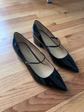 Marc Fisher Ltd Patent Mary Jane Shoes 10.5